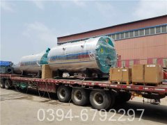 厂家提货太康锅炉WNS型500公斤蒸发量节能燃气锅炉