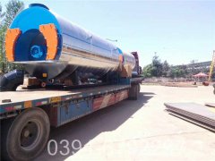 厂家提货银晨锅炉500公斤蒸发量 7公斤压力天然气锅炉