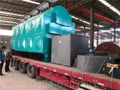 屠宰设备配套银晨锅炉WNS型500公斤蒸发量天然气锅炉生产厂家