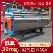 12吨低氮蒸汽锅炉银晨锅炉集团