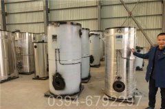 河北0.7吨液化气热水锅炉