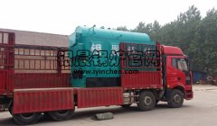 2吨人工生物质锅炉发货