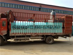 1吨生物质热水锅炉发货